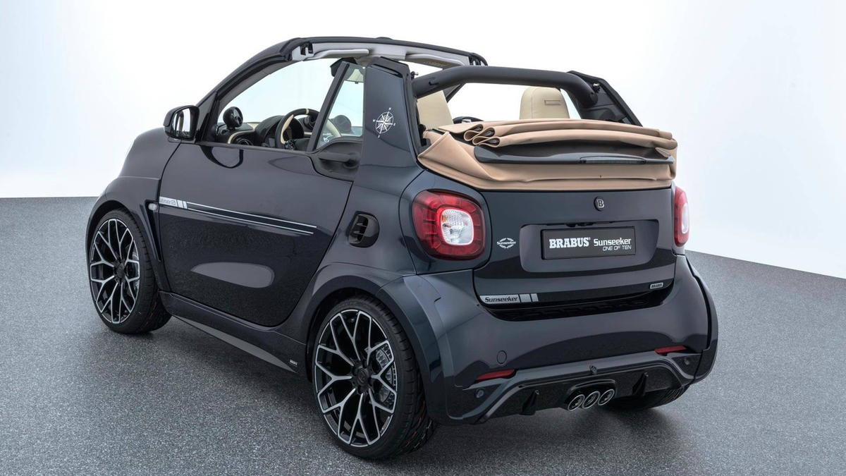 Rauw mengen Direct Brabus ForTwo Sunseeker Limited Edition kost 59.900 euro | Autofans