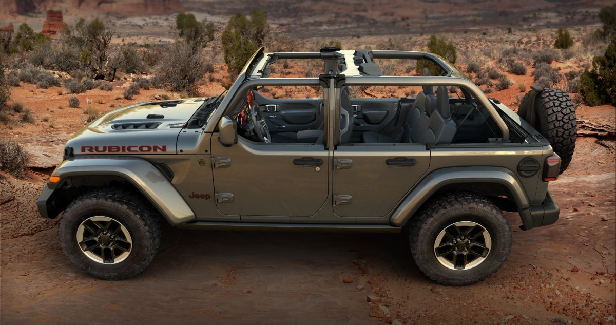Jeep Wrangler ook deurtjes | Autofans