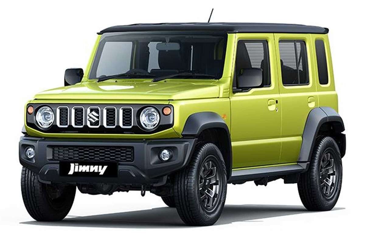 Official: Suzuki Jimny debuts as a practical five-door!  (2023)