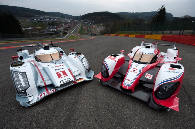 Toyota TS030 en Audi R18 E-Tron Quattro