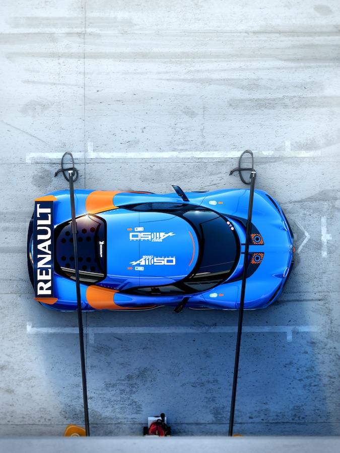 Concept Renault Alpine A110-50 officieel