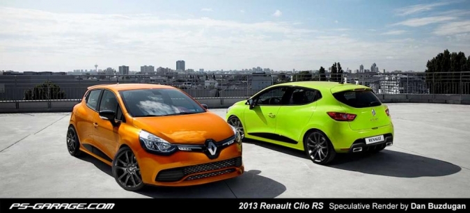 Render: Renault Clio IV R.S. voor wie het wat meer mag zijn