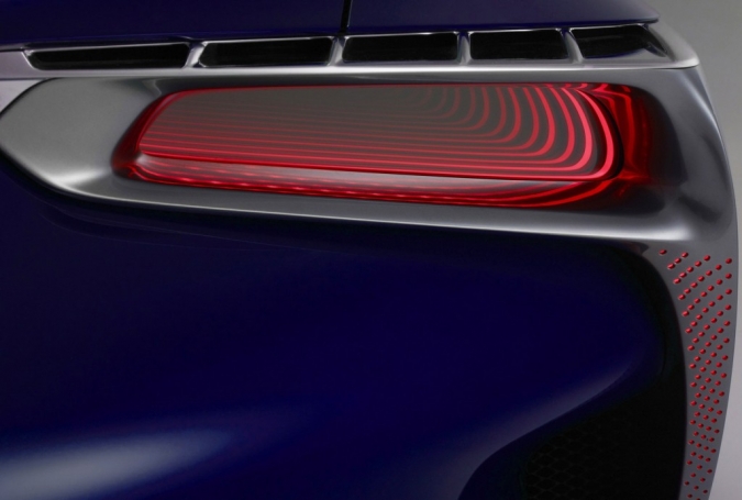 Teaser: Lexus toont achterlicht van nieuwe concept car