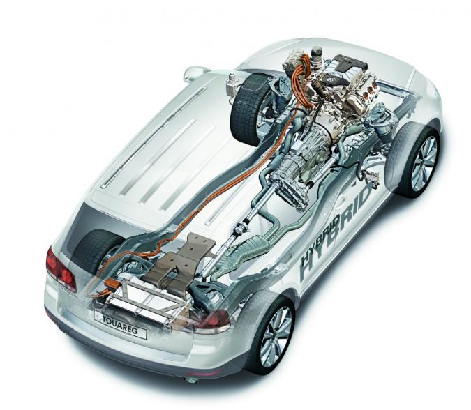 2011 VW Touareg V6 TSI hybrid prototype