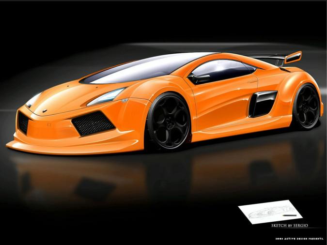 Lamborghini rendering