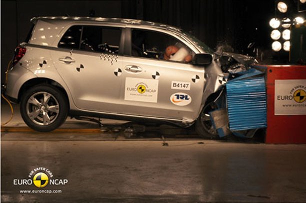Toyota Urban Cruiser Euro NCAP crash test