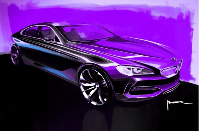 How to design a BMW Gran coupe
