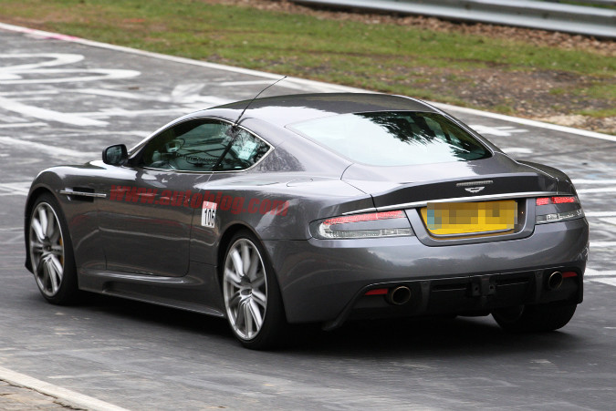 Aston Martin db9 2010 spyshots