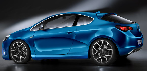 Render: Opel Astra Sports coupé