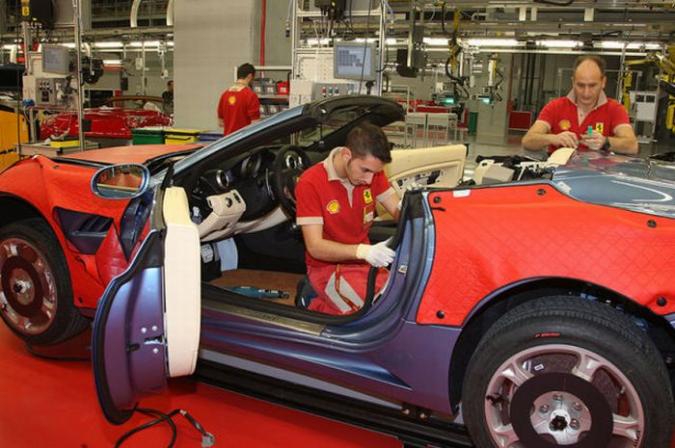 Fabriek Ferrari Maranello