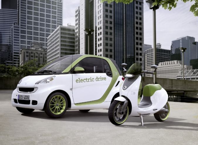 Smart Escooter 2010 Parijs