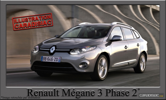 Facelift voor Renault Megane in 2012