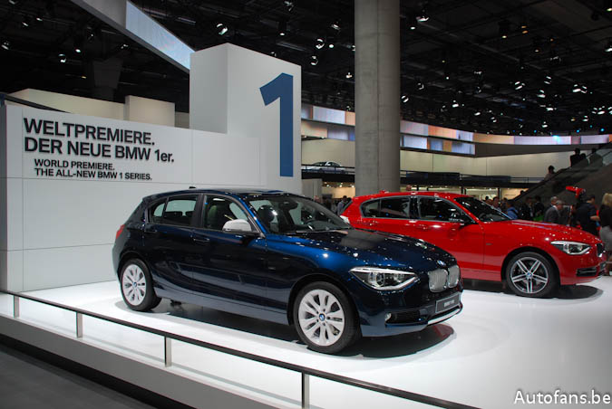 Live op de IAA 2011: BMW 1-reeks