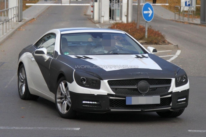Mercedes-Benz SL 2012 spy