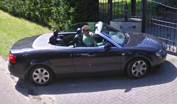 Google street view cabrio