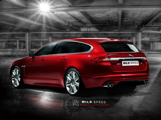 Jaguar XF-R Sportbrake render