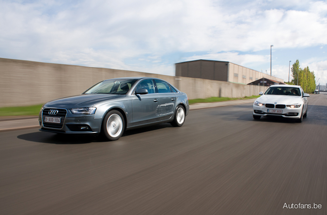 BMW 320d 2012 vd Audi a4 2.0 TDI 2012