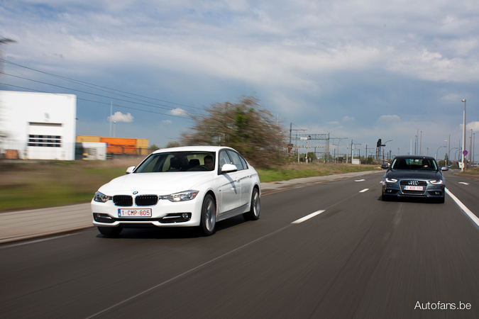 BMW 320d 2012 vd Audi a4 2.0 TDI 2012