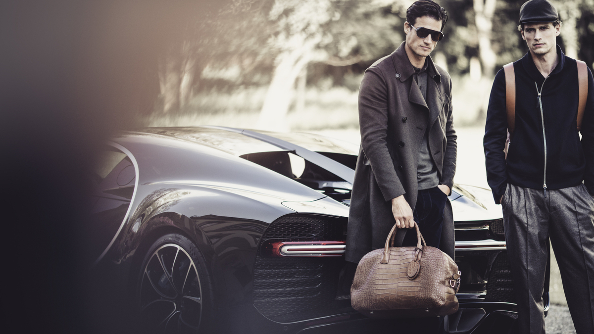 Excentriek Katholiek Shetland Bugatti laat Giorgio Armani handtassen maken voor mannelijk cliënteel |  Autofans