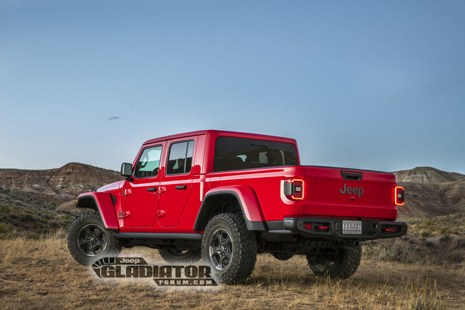 Tot ziens Gespierd Fractie Jeep Wrangler pick-up heet Gladiator | Autofans