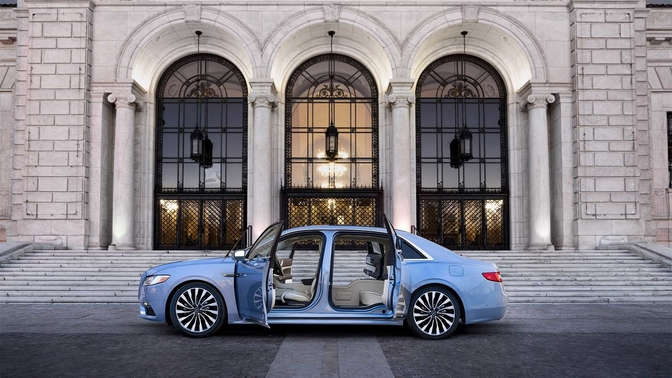 lincoln continental 80th anniversery coach door 2018