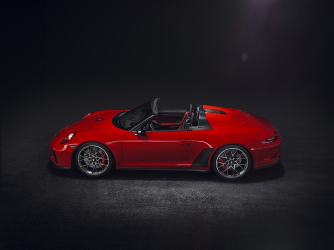 2019 Porsche 911 speedster productie