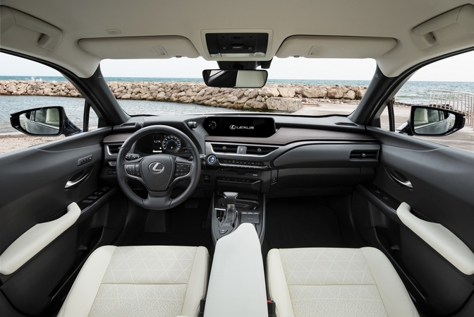 Lexus UX lederen interieur