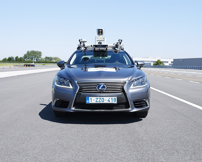 lexus autonomous driving brussels 2019