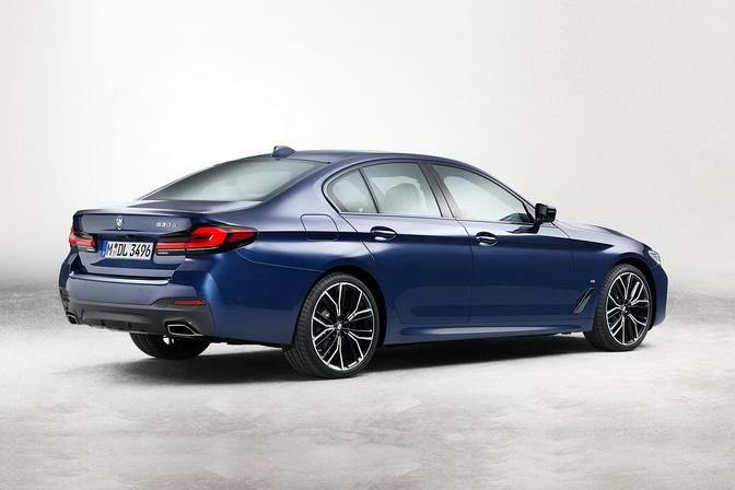 BMW 5 Reeks LCI facelift 2020 leaked