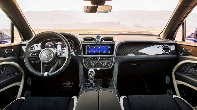 Bentley Bentayga Speed 2020 interieur
