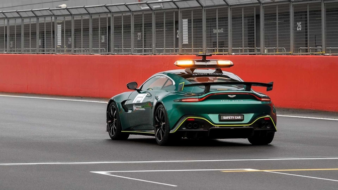 Aston Martin Supplies Safety And Medical Car For Formula 1 Ruetir