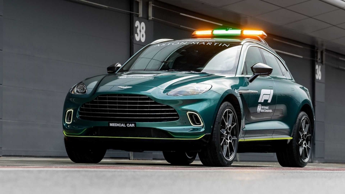 Aston Martin F1 safety car 2021