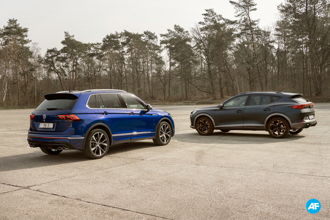 Cupra Formentor VZ vs Volkswagen Tiguan R 2021