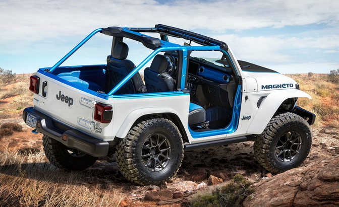 Jeep Wrangler Magneto 2021 Concept