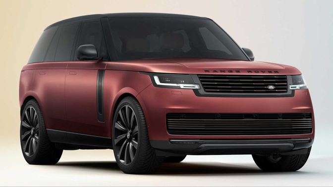 Range Rover SV 2021 voorkant