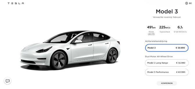 Tesla Model 3 Standard Range Plus update 2021