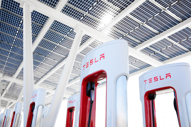 Tesla Supercharger niet tesla andere merken