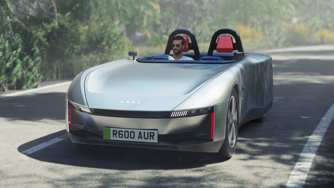 Aura British EV roadster concept