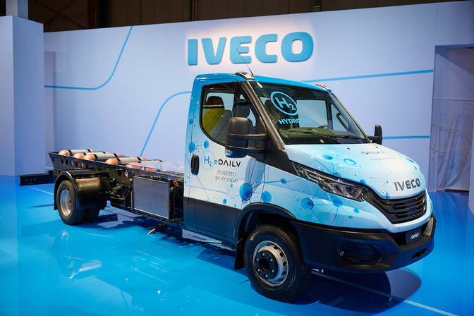 Iveco eDaily Fuel Cell Electric Vehicle 2022