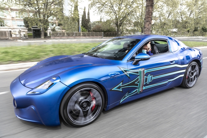 Maserati GranTurismo Folgore Teaser 2022