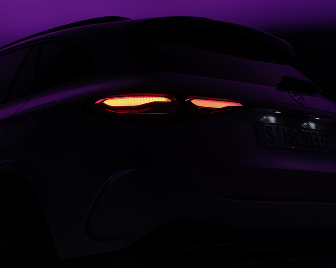 Mercedes-Benz GLC Teaser 2022 dark