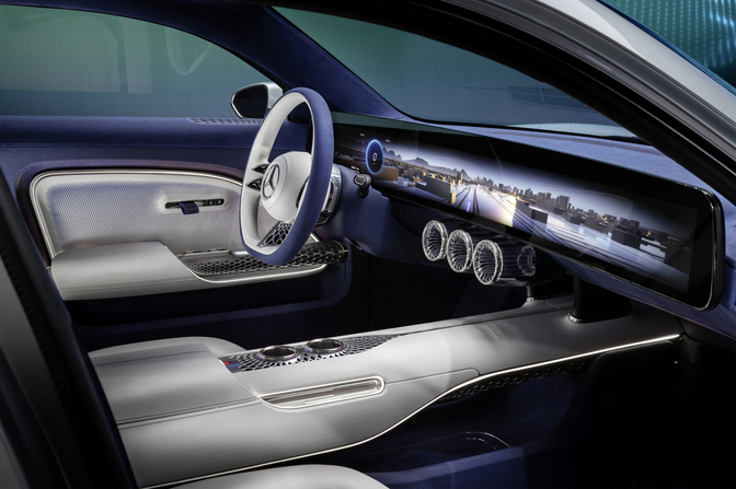 Mercedes-Benz Vision EQXX Concept 2022 interieur