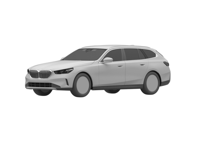 BMW i5 Touring render leaked
