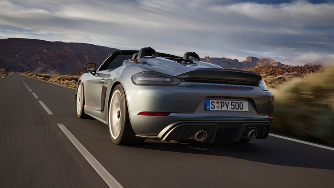 Porsche 718 Spyder RS 2023 info prijs