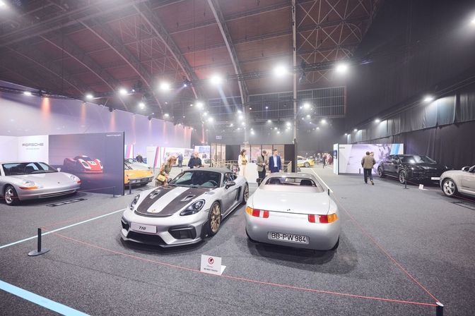 75 jaar Porsche in Autoworld Brussel 