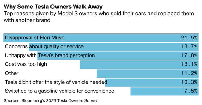 Tesla Model 3 survey 2023