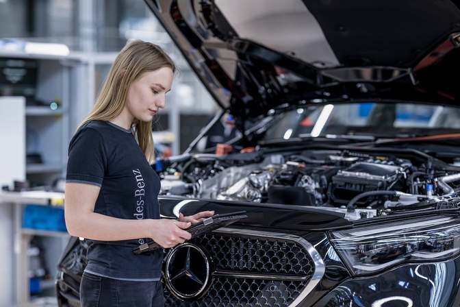 Mercedes investering verbrandingsmotoren 2024