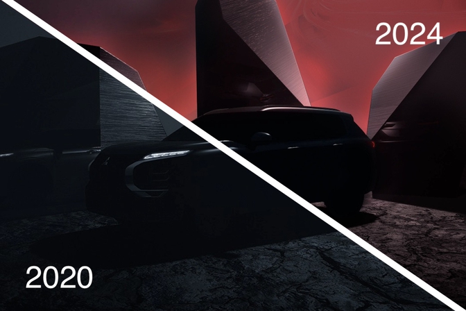 Mitsubishi Outlander PHEV Europa teaser 2024