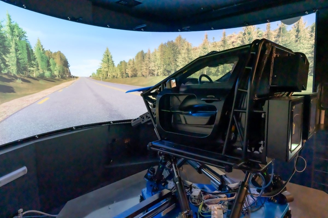 Volvo simulator