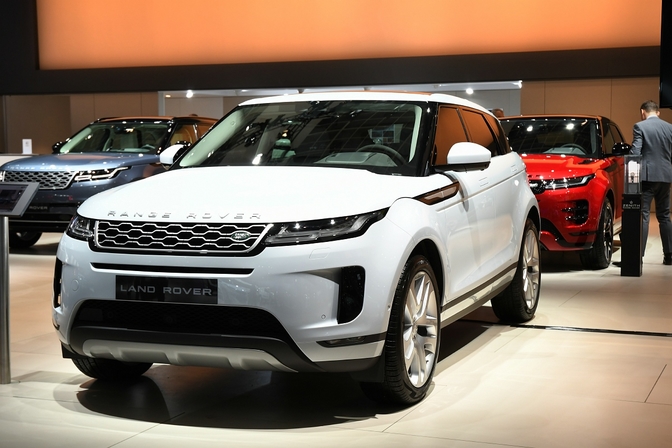 range rover evoque suv autosalon brussel 2019